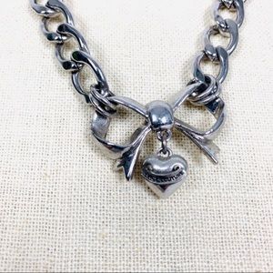 Authentic juicy couture necklace silver